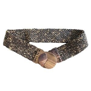 Y2k 90’s wooden belt